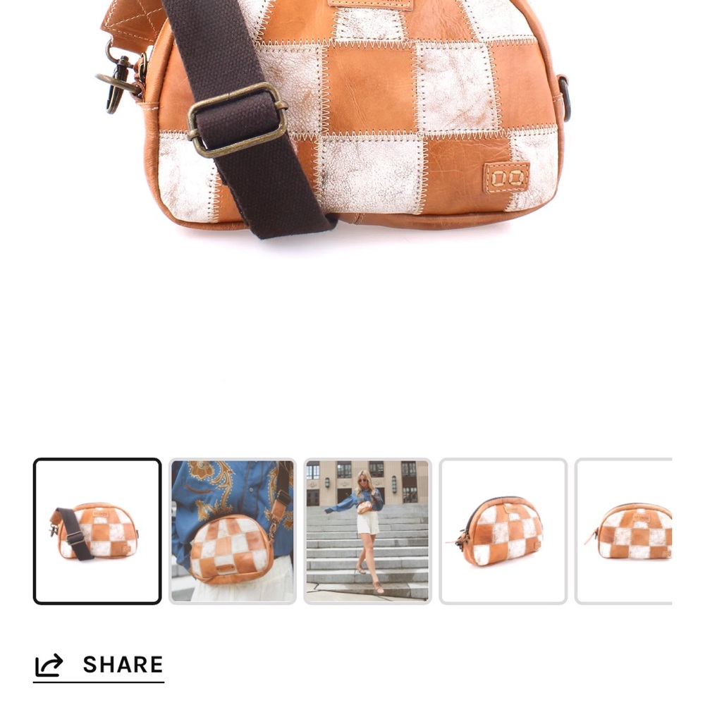 Bed Stu abundance bag. Only carried once, loved it but to small for me